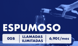 Tarifa Espumoso: Llamadas nacionales Ilimitadas por 6,90 €/mes