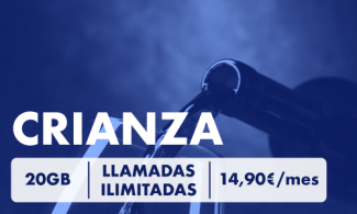 Tarifa Crianza: 20GB + Llamadas Ilimitadas por 14,90€/mes