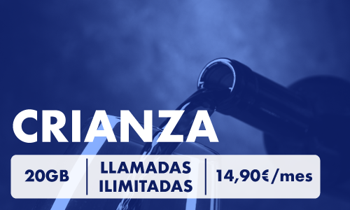 Tarifa Crianza: 20GB + Llamadas Ilimitadas por 14,90€/mes